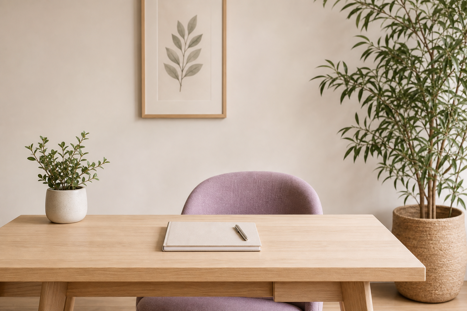 Espacio de trabajo de una consulta psicológica